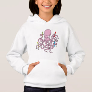 Octopus with Crayon
