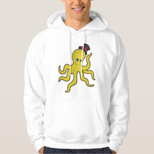 Octopus with Hat Hoodie