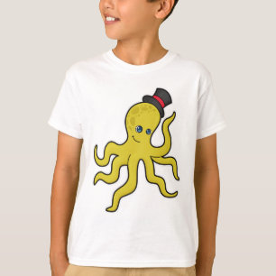 Octopus with Hat T-Shirt