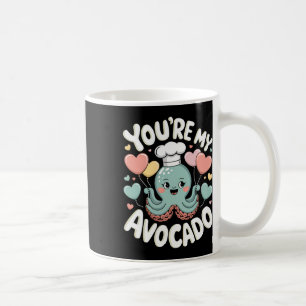 Octopus With Heart Bylloons You’re My Avocado Vale Coffee Mug