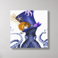 Octopus with Nautical Hat