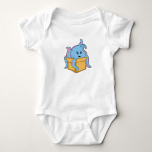 Octopus with Packet.PNG Baby Bodysuit