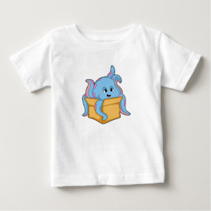 Octopus with Packet.PNG Baby T-Shirt