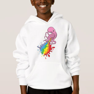 Octopus with Rainbow
