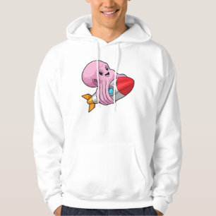 Octopus with Rocket Hoodie
