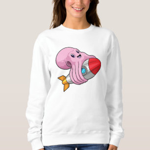 Octopus with Rocket Sweatshirt
