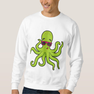 Octopus with Sunglasses Sweatshirt