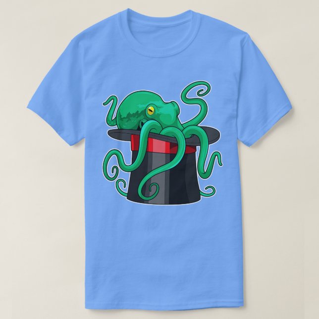 Octopus Wizard Top hat (Design Front)