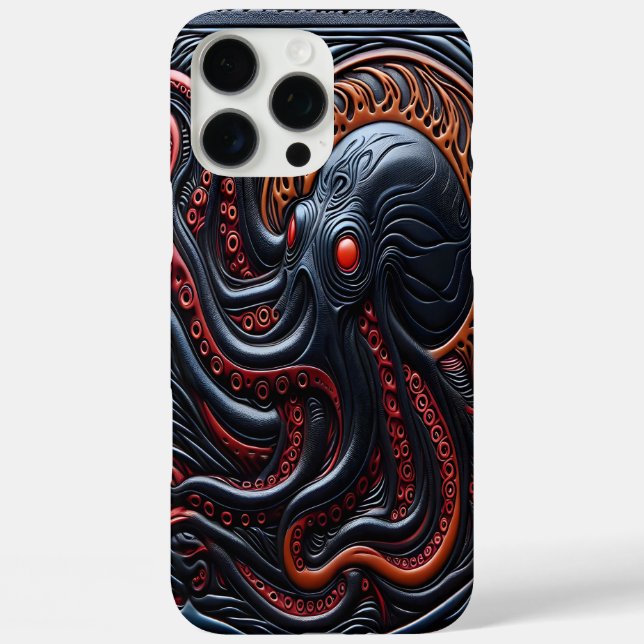 Octopus Wonder: Vibrant Patterns Case-Mate iPhone Case (Back)