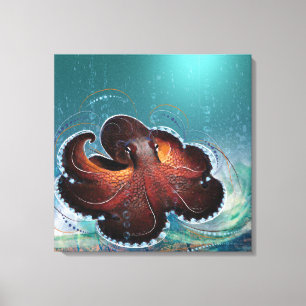 OCTOPUS - Wrapped Canvas
