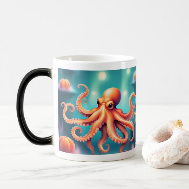 Octopuses Mug (With Donut)
