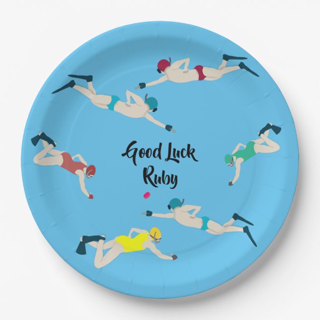 Octopush Paper Plate (Front)