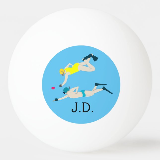 Octopush Ping Pong Ball (Front)