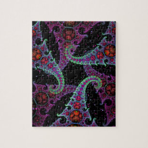 Octopus's Garden Fractal Art Jigsaw Puzzle