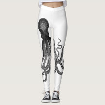 Octopussy Pants, leggings with octopus