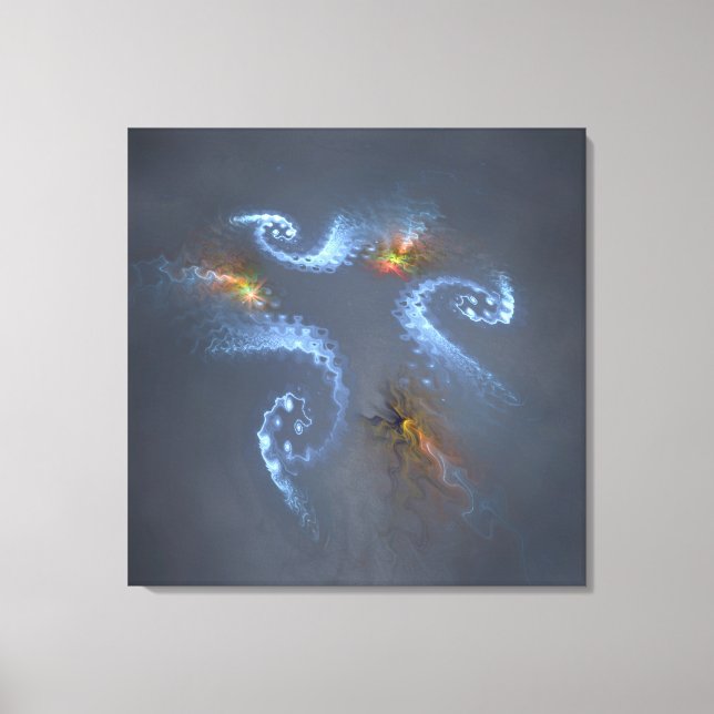 Octospace Canvas Print (Front)