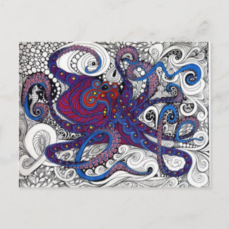 octpus! postcard