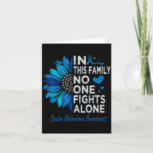 Ocular Melanoma Awareness Sunflower Support Ocular Card
