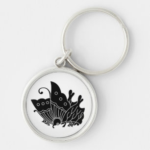 Oda butterfly key ring