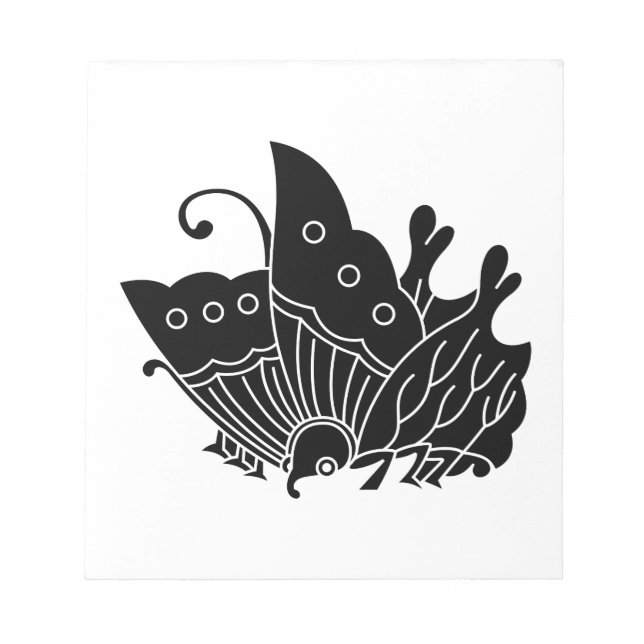 Oda butterfly notepad (Front)