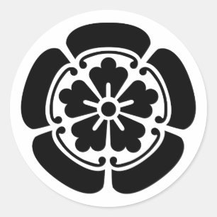 Oda, Japan Classic Round Sticker