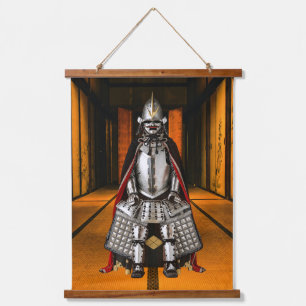 Oda Nobunaga Samurai Armor Japanese Wall Tapestry