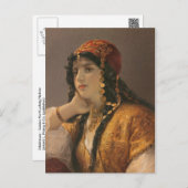 Odalesque by Gustav Richter Chromolithograph Postcard (Front/Back)