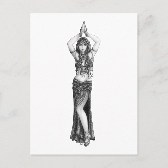 Odalisk Postcard (Front)