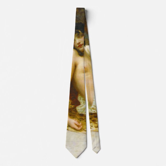 Odalisque Aux Colombes 1900 Tie (Front)