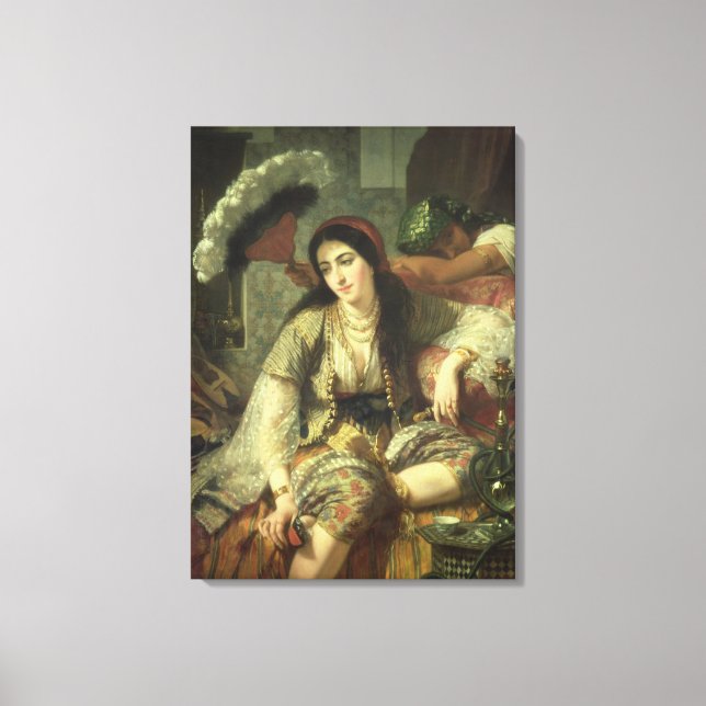 Odalisque Canvas Print (Front)