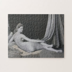 Odalisque in Grisaille Jigsaw Puzzle