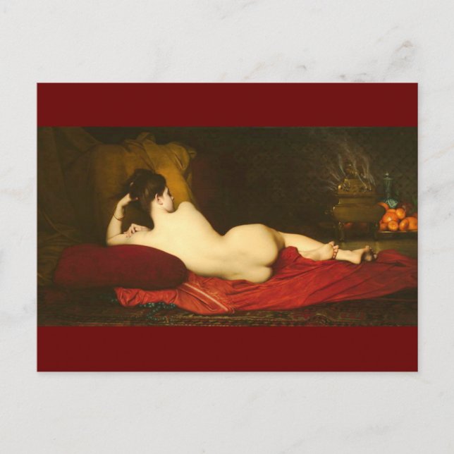 Odalisque - Lefebvre Postcard (Front)