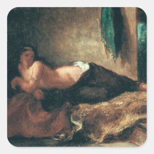Odalisque Square Sticker