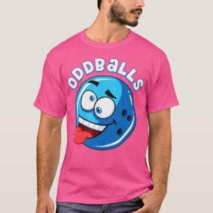 Odd Balls Funny Bowling Team Bowl Pun Bowler Ball  T-Shirt
