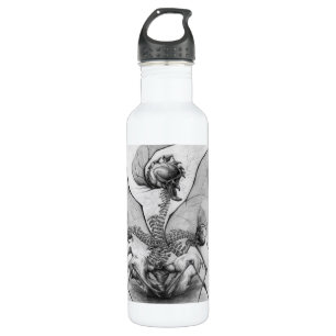 Odd Bone Fellow Horror Monster Original Art Bottle