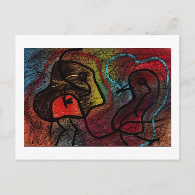 Odd Couple Postcard (Front)