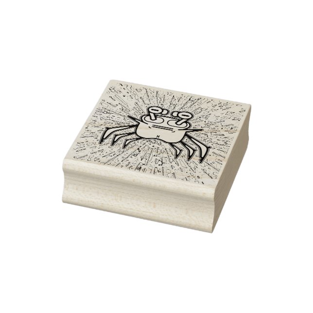 Odd crab v4 rubber stamp (Stamp)