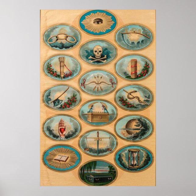 Odd Fellows Emblematic Degree Chart (Front)