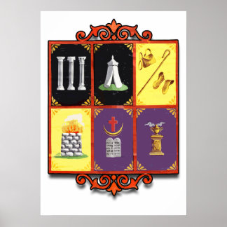 Odd Fellows Encampment Emblematic Degree Chart