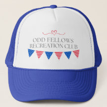 Odd Fellows Recreation Club Trucker hat