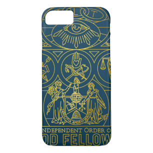 Odd Fellows SGL Mural Monoline iPhone 8/7 Case