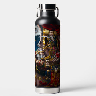 Odd Fellows Symbolic Vanitas Water Bottle
