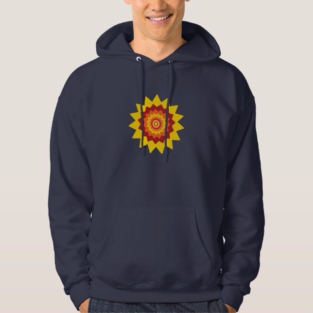 Odd Flower Men's Hoodie (Front)