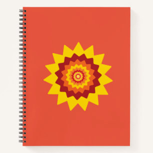 Odd Flower Spiral Notebook