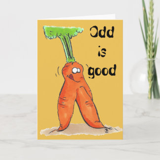 Odd is good cart card