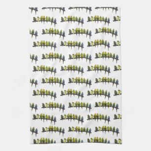 Odd One Out Kitchen Towel (choose colour)