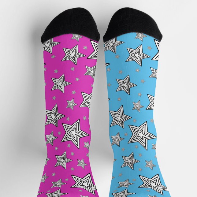 Odd Socks With Stars (Top)