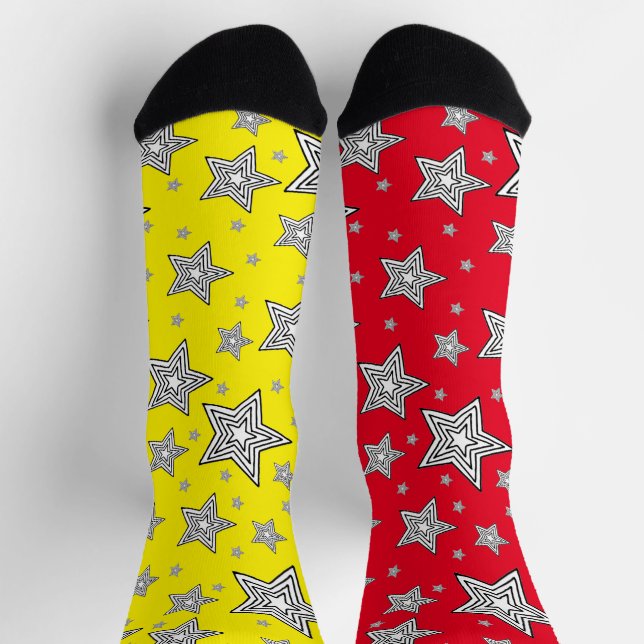 Odd Socks With Stars (Top)