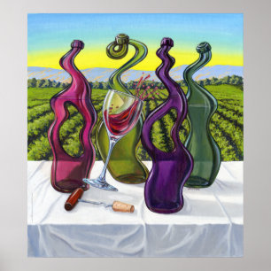 Odd Wine Poster