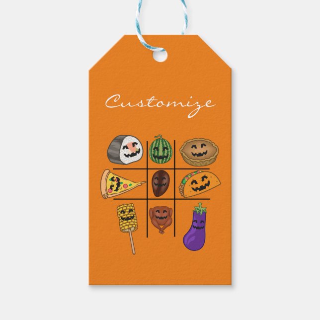 Oddball Jack o'lantern Medley Thunder_Cove Gift Tags (Front)
